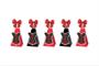 Imagem de Kit Festa Chá de Lingerie Vermelho 16 peças (5 pessoas) cone milk