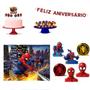 Imagem de Kit Festa Facil Homem Aranha Spider-Man Decoração Aniversario 39 Peças