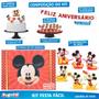 Imagem de Kit Festa Fácil Mickey Decoração De Festa Aniversário Completo