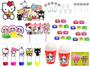 Imagem de Kit Festa Hello Kitty e Amigos 105 peças (10 pessoas)