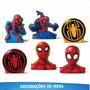 Imagem de Kit festa Homem Aranha Decoração aniversário EVA + 25 Balão