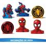 Imagem de Kit festa Homem Aranha em EVA 39pçs / Decoração aniversário fácil