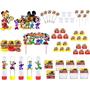 Imagem de Kit festa Mickey Aventura Sobre Rodas 173 peças (20 pessoas)