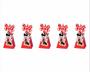 Imagem de Kit Festa minnie vermelha 89 peças (10 pessoas) cone milk