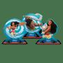 Imagem de Kit Festa Moana Decoração Painel Gigante + 6 Display de mesa