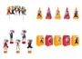 Imagem de Kit Festa Naruto 31 peças (10 pessoas) cone milk