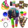 Imagem de Kit Festa Neon Balada 247 Itens: Adereços, Copo e Forminha