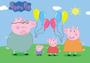 Imagem de Kit Festa Peppa Pig com  Displays de mesa e painel poli banner