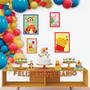 Imagem de Kit festa Ursinho Pooh Decoração Aniversário completa 40pçs