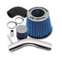 Imagem de Kit Filtro Air Cool Esportivo Race Chrome Chevrolet 1.4 / 1.8 Azul