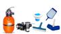 Imagem de Kit Filtro F300p Com Motobomba 1/4cv Nautilus E Kit Limpeza