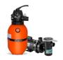 Imagem de Kit Filtro F350P E Motobomba 1/3Cv Nautilus Para Piscina