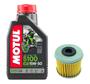 Imagem de Kit filtro Óleo C/ Óleo Motor Motul 5100 15w 50 Crf 250 450r