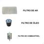 Imagem de Kit Filtros Ar, Óleo e Combustível Lifan 620 - Aplicação Lifan 620