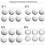 Imagem de Kit Filtros Efeito Godox Gobo SET 2 Para Fresnel S30 S60 Godox + Suporte Sa-10