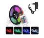 Imagem de Kit Fita De Led 5050 Com Silicone Rgb+Controle+Fonte