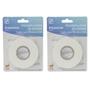 Imagem de Kit Fita Dupla Face De Espuma 1,8 Cm X 3 Metros Com 2 Rolos