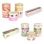 Imagem de Kit Fita Washi Tape Scrap Pet Gato Cachorro Dog 20 Unidades