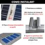 Imagem de Kit Fixador Grampo Final e Intermediário Linha C  Para 05 Placas Painel Solar Alumínio e Inox  Perfil Master