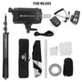 Imagem de Kit Flash Estúdio Greika Eg-250w Com Radio Flash Ct16 + Softbox Grid Strip