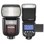 Imagem de Kit Flash Godox Para Canon V860 Iii Ttl Hss Com Bateria + Rádio Flash Xproc