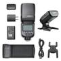Imagem de Kit Flash Godox Para Canon V860 Iii Ttl Hss Com Bateria + Rádio Flash Xproc