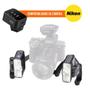 Imagem de Kit Flash Macro Dental Duplo Godox Mf12-dk3 + Rádio Flash X3 Para Câmeras Nikon