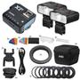 Imagem de Kit Flash Macro Duplo Godox Mf12 Ttl Com Rádio Flash X2 Para Câmeras Canon