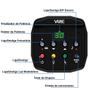 Imagem de Kit Flash Tocha Led Estúdio Profissional Mako V-lite E320 100w Bivolt + Tripé 2m