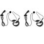Imagem de Kit Fone Para Rádio Comunicador Walkie Talkie 777S Uv5R 888S