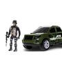 Imagem de Kit Force WarFare Com Pickup e Moto - Samba Toys