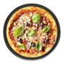 Imagem de Kit Forma de Pizza Antiaderente + Cortador Profissional