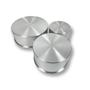 Imagem de Kit formas redondas para bolo altas 15-20-25 alumínio