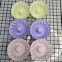 Imagem de Kit Forminhas De Cupcake/Muffin  em Silicone Redonda com Furo 6pçs