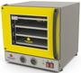 Imagem de Kit - Forno Turbo Elétrico Fast Oven PRP-004 127v Amarelo + Bancada MES-004  + 4 Assadeiras - Progás