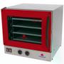 Imagem de Kit - Forno Turbo Elétrico Fast Oven PRP-004 127v Vermelho + Bancada  + 8 Assadeiras - Progás