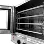 Imagem de Kit Forno Turbo Eletrico Fast Oven Prp-004 Rosa 127V + Bancada Mes-004 - Progas