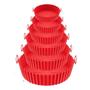 Imagem de Kit Forro de Silicone com Alça Antiaderente para Airfryer - Kit com 6 Peças