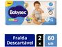 Kit Fraldas Babysec Ultrasec Galinha Pintadinha - Tam. G 8,5 a 12kg 2 Pacotes com 60 Unidades Cada Imagem de Kit Fraldas Babysec Ultrasec Galinha Pintadinha