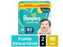 Imagem de Kit Fraldas Pampers Confort Sec Tam. M 6 a 10kg
