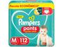 Imagem de Kit Fraldas Pampers Pants Ajuste Total Tam. M