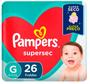 Imagem de Kit Fraldas Pampers Supersec (Jumbinho) - Tam G - 156 Fraldas