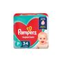 Imagem de Kit Fraldas Pampers Supersec (Jumbinho) - Tam P - 136 fraldas - ATACADO BARATO