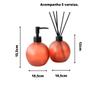 Imagem de Kit frasco difusor e porta sabonete líquido redondo 400ml