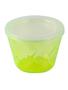 Imagem de kit frasco Sobremesa doces frutas sorvete festa 250ml Cristal Com Tampa 4 Unidades