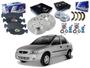 Imagem de Kit freio completo syl skf pastilha disco sapata tambor rolamento chevrolet corsa classic corsa seda