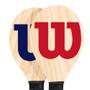 Imagem de Kit Frescobol Wilson com 2 Raquetes e 1 Bola