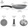 Imagem de Kit Frigideiras Antiaderente Com Tampa Temperada 20cm & 24cm