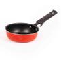 Kit Frigideiras Francesas 18 E 24 E Frigideira Ovo 14 Antiaderente - Vermelho - Alumínio Nacional Imagem de Kit Frigideiras Francesas 18 E 24 E Frigideira Ovo 14 Antiaderente - Vermelho