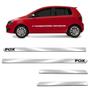 Imagem de Kit Friso Lateral Personalizado Largo Cromado Fox 2011 a 2023 4 Portas